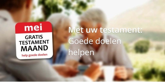 Notarissen en goede doelen in actie met gratis testament